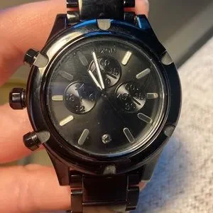 Nixon | Accessories | Nixon The Camden Chrono Series Black  display picture 3